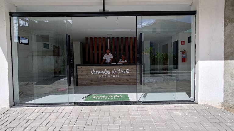 Studio com varanda no Centro de Porto