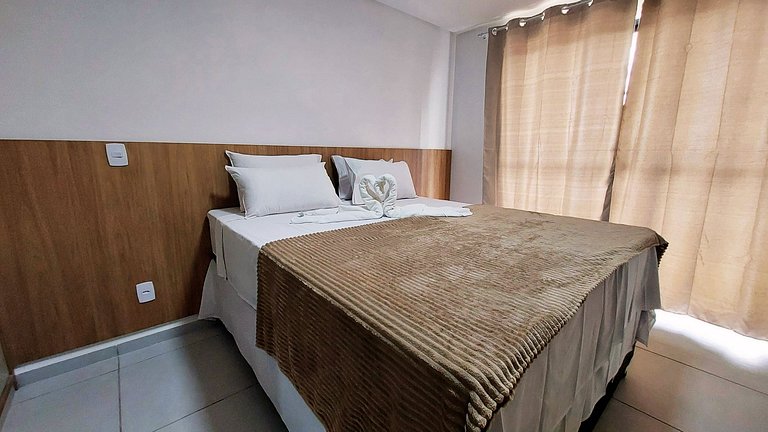 Studio com varanda no Centro de Porto