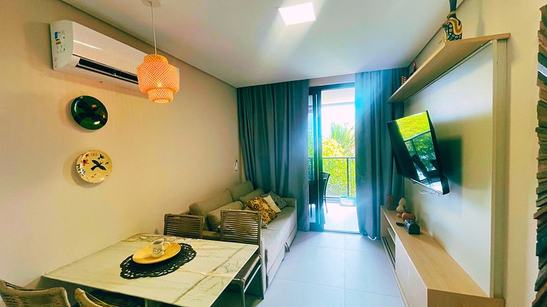 Pé na Areia com o Cais Eco Residência
