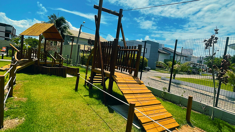 Pé na Areia com o Cais Eco Residência