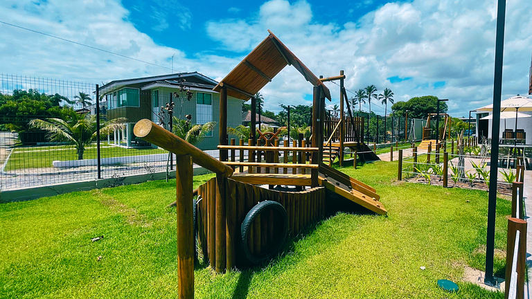Pé na Areia com o Cais Eco Residência