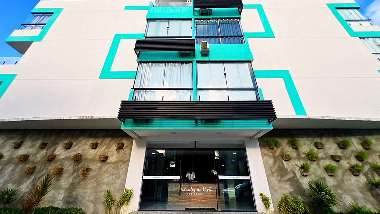 Studio com varanda no Centro de Porto